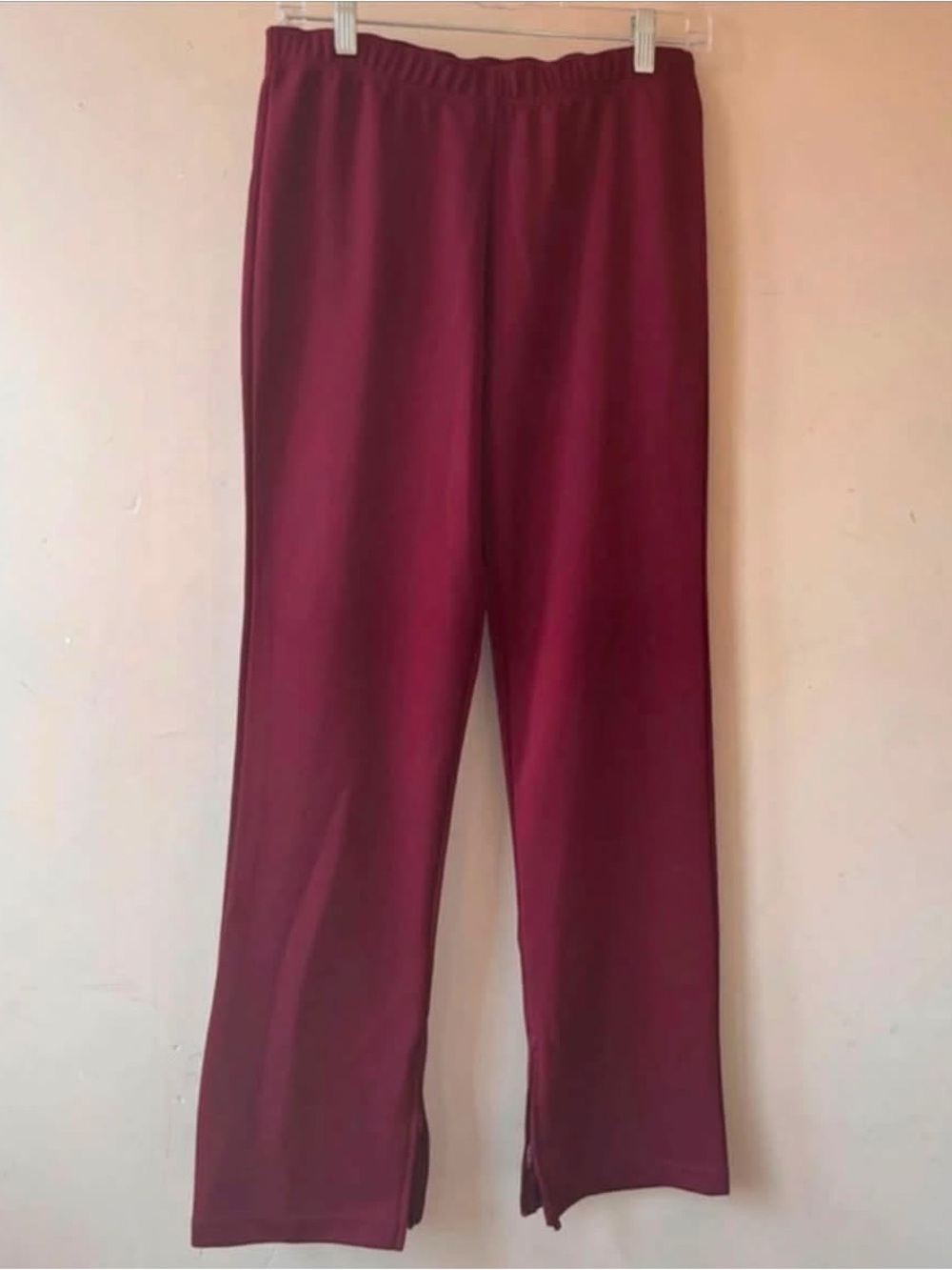 Chasse Maroon Cheer Warm-up Pants Adult M